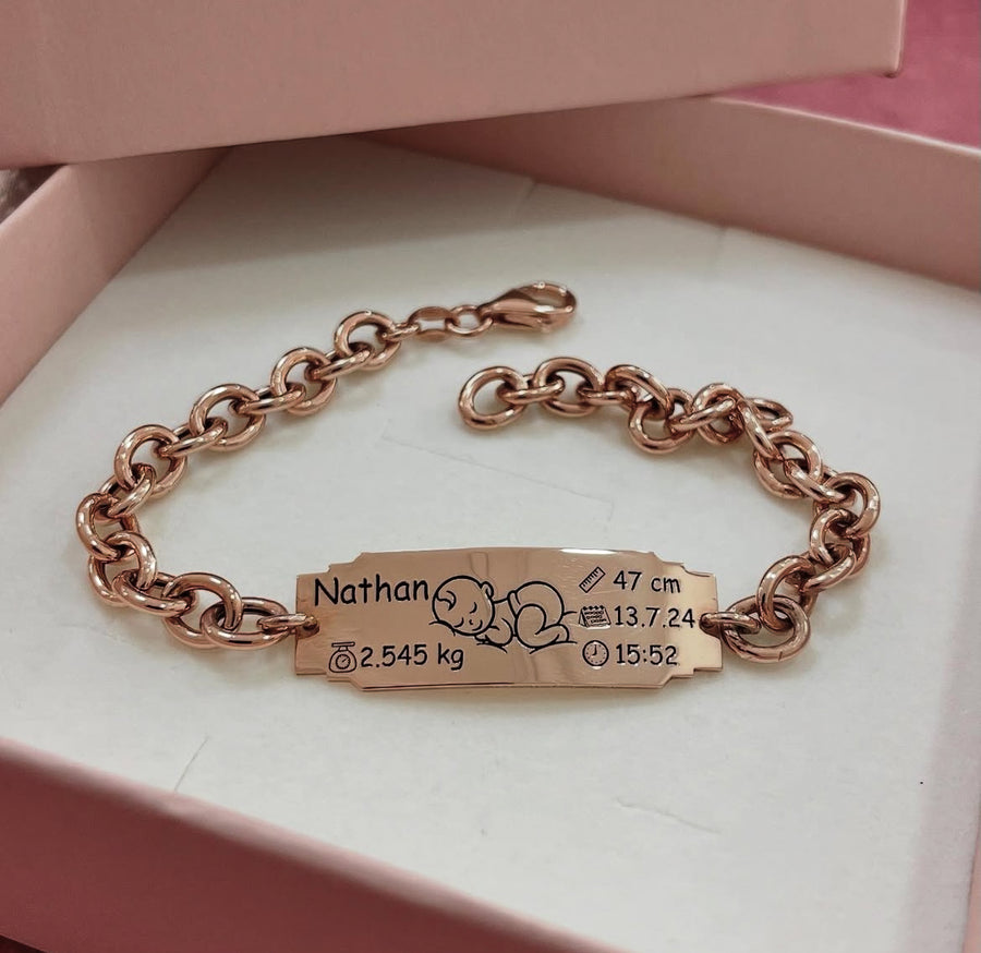 Bracciale Nascita - Iside® - Gioielli Personalizzati