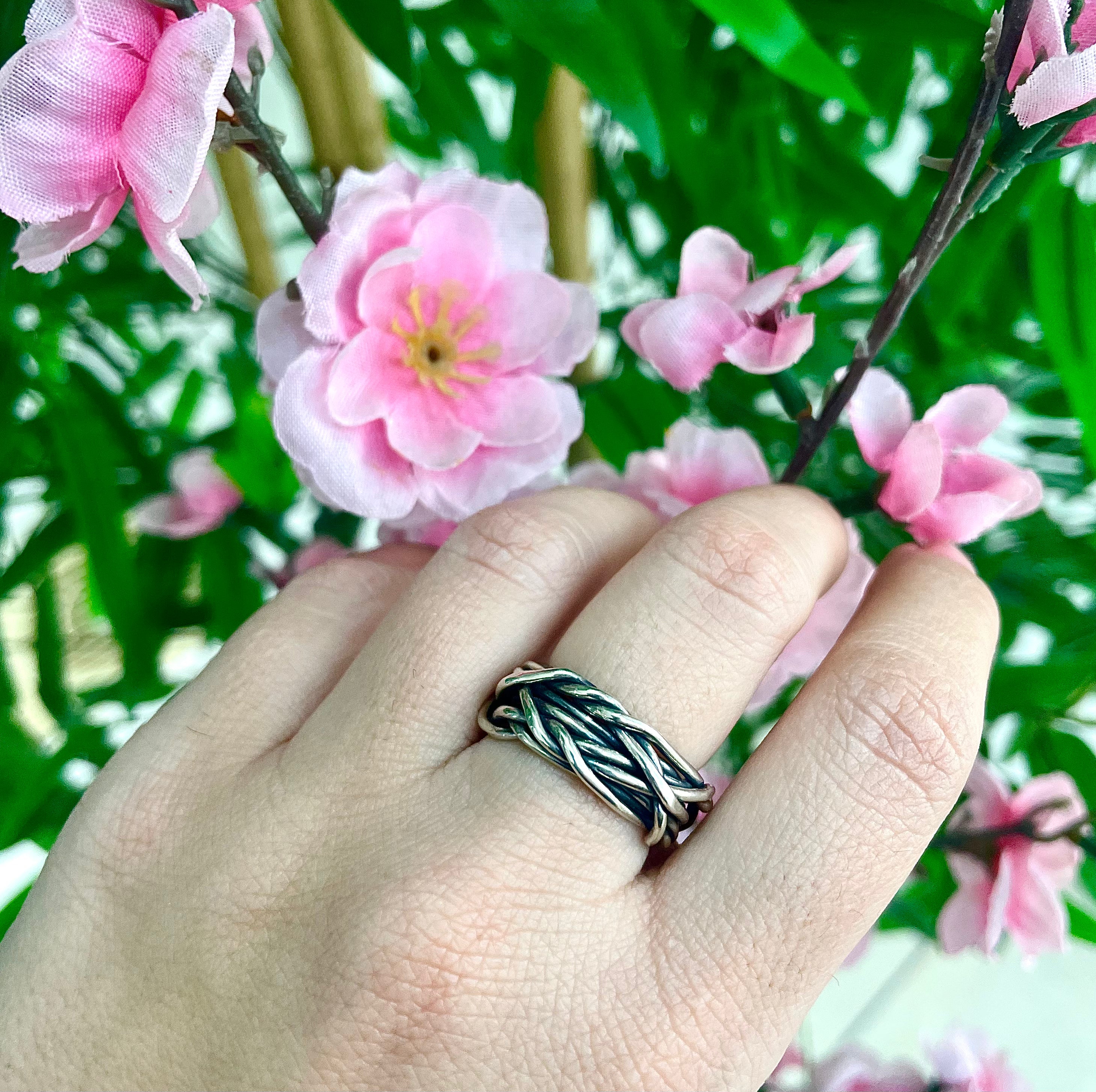 Life Burnished Ring