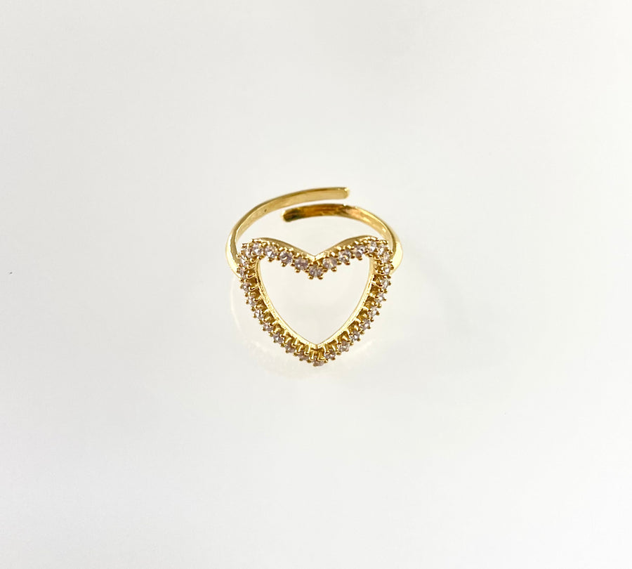 Anello Big Heart Luxury