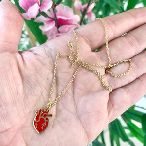 Collana Red Heart