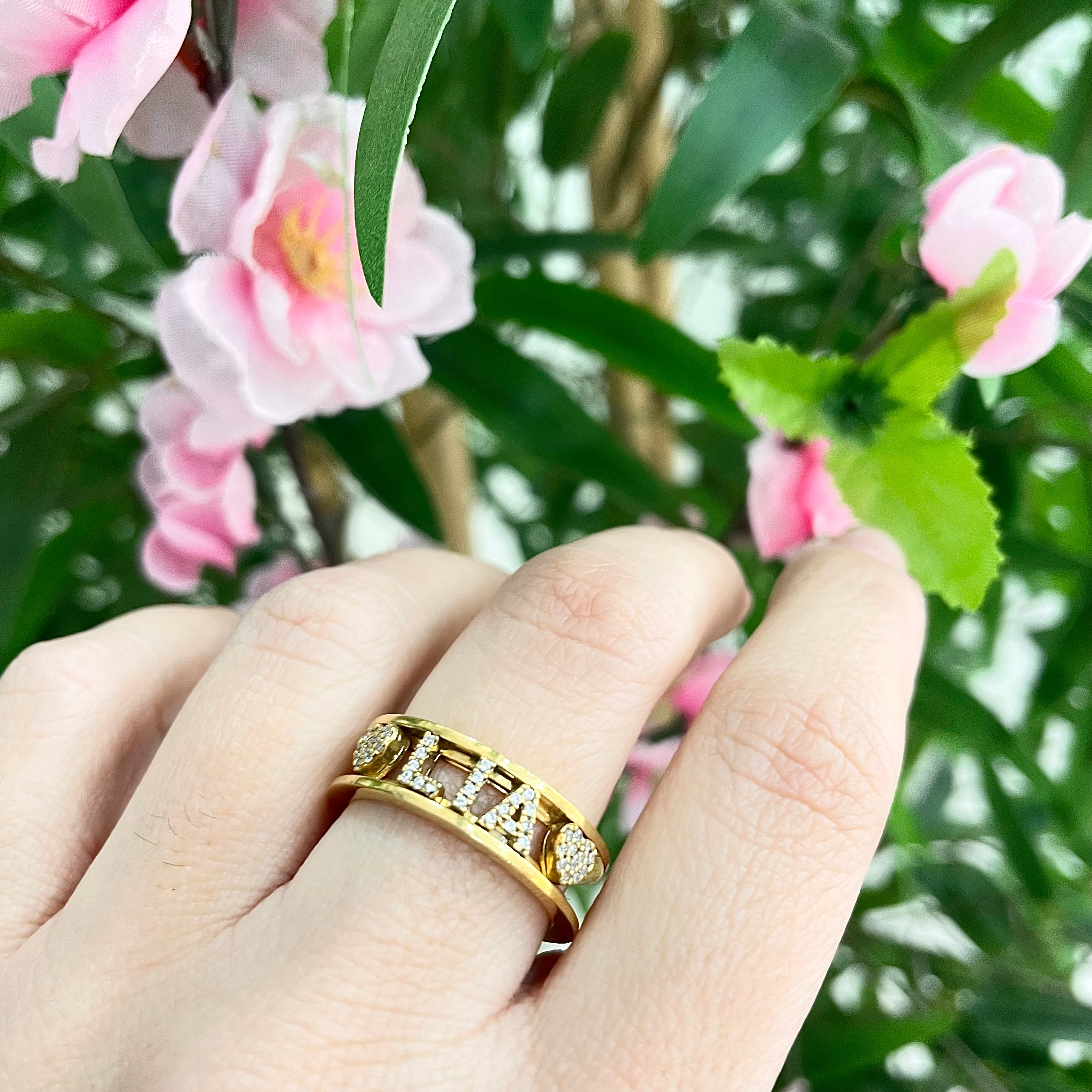 Anello Nome Slim