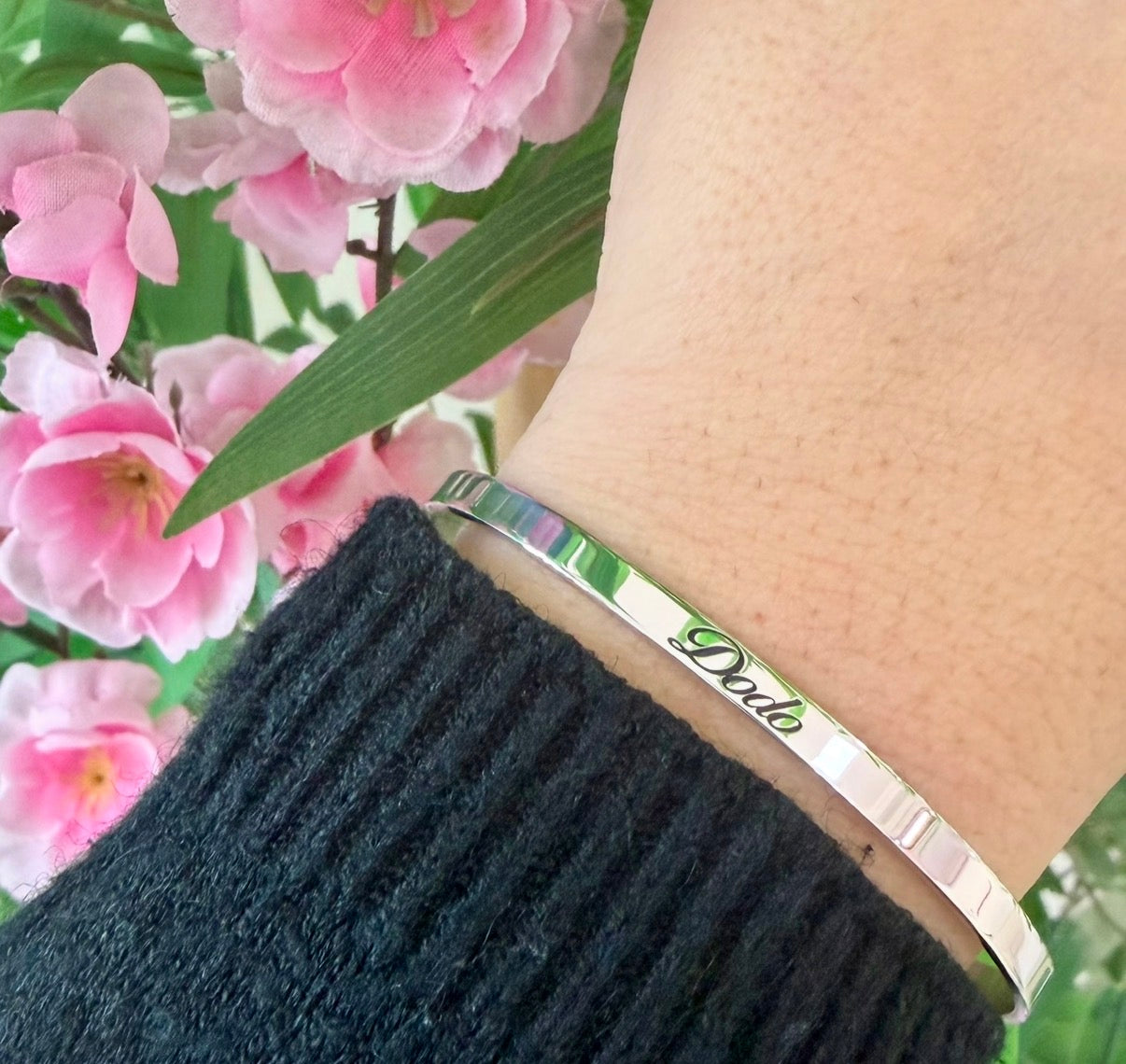 Bracciale Rigido con Incisione