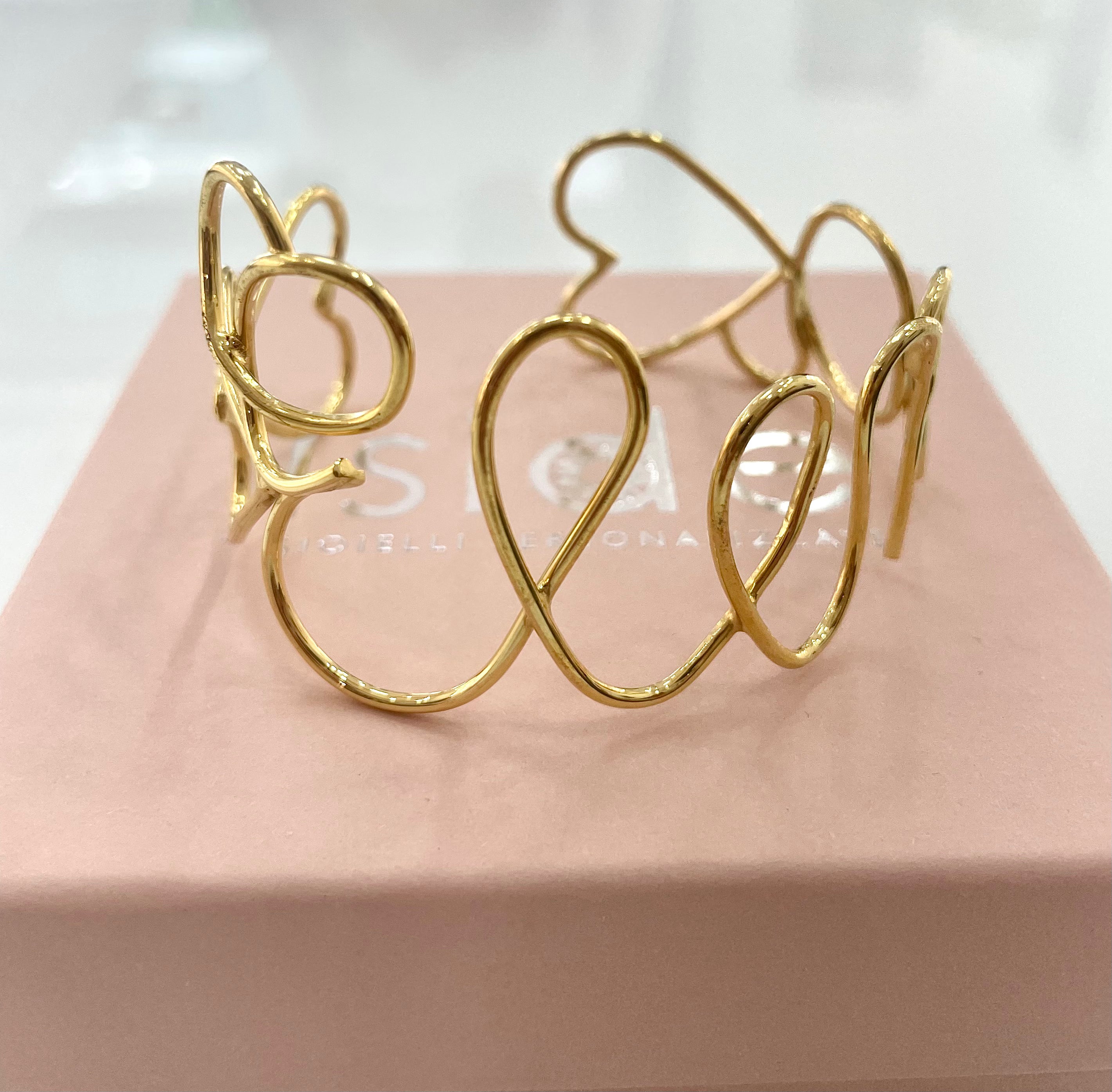 Bracciale Filo Nome Aperto