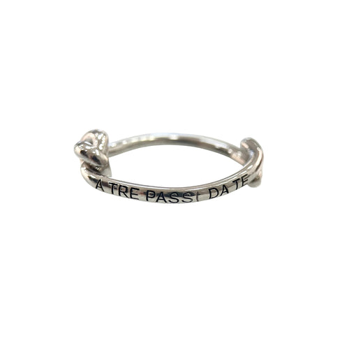 Anello Nodo d'Amore con Incisione - Iside® - Gioielli Personalizzati