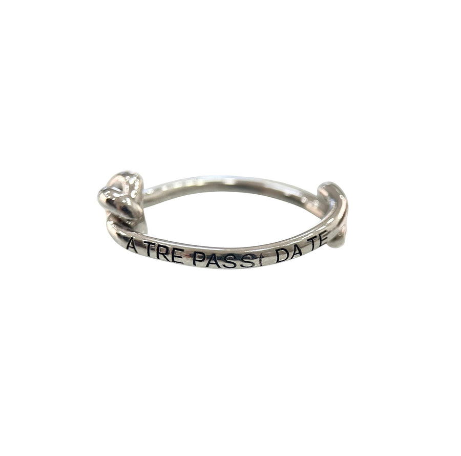 Anello Nodo d'Amore con Incisione - Iside® - Gioielli Personalizzati