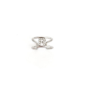 Anello Binario Iniziale - Iside Gioielli
