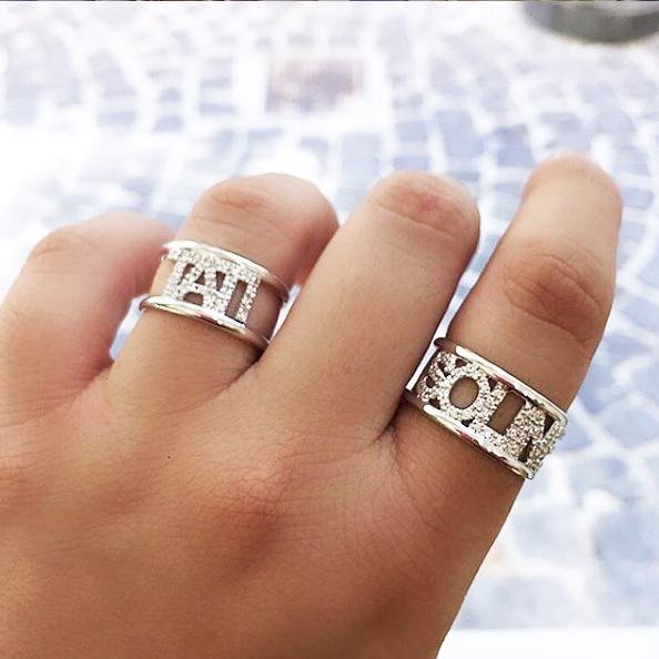 Anello Binario Nome/Data - Iside Gioielli