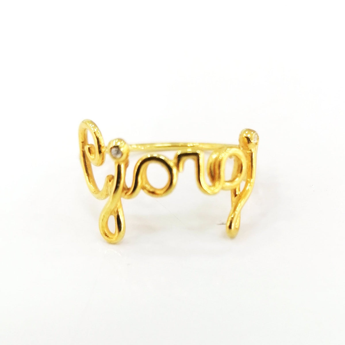 Anello Filo Nome - Iside Gioielli