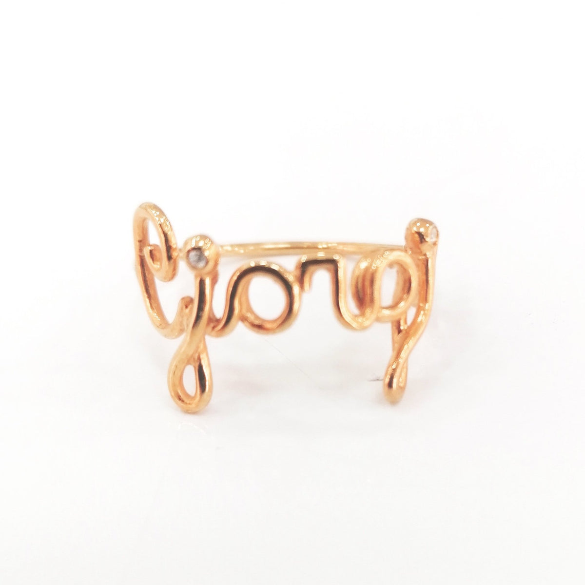 Anello Filo Nome - Iside Gioielli
