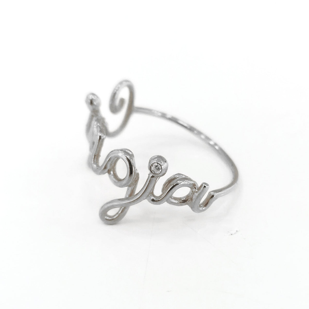 Anello Filo Nome - Iside Gioielli