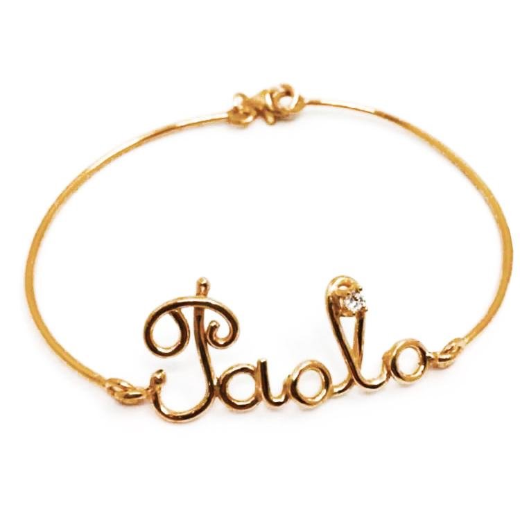 Bracciale Filo Nome - Iside Gioielli