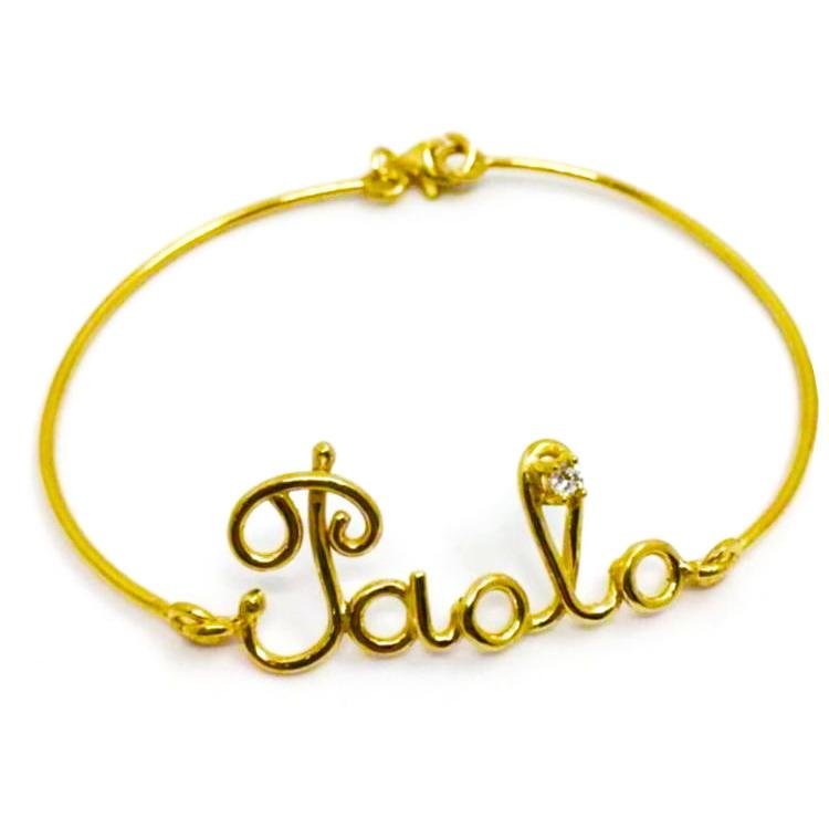 Bracciale Filo Nome - Iside Gioielli