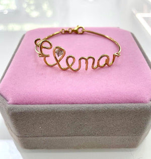 Bracciale Filo Nome - Iside® - Gioielli Personalizzati