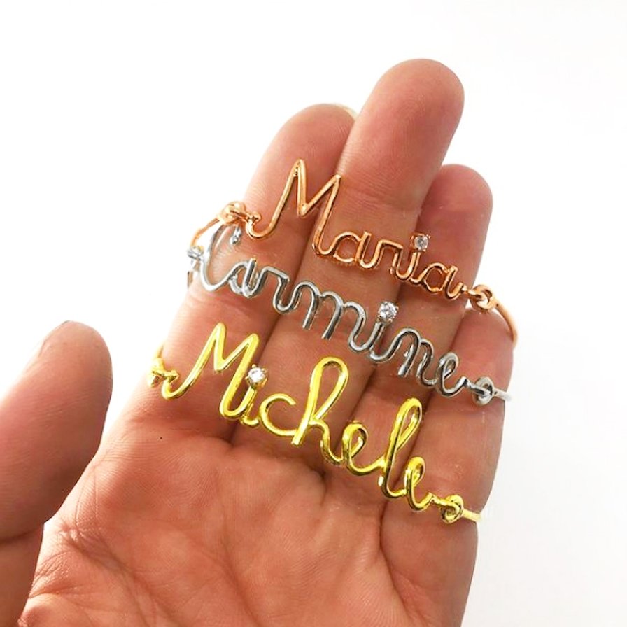 Bracciale Filo Nome - Iside Gioielli