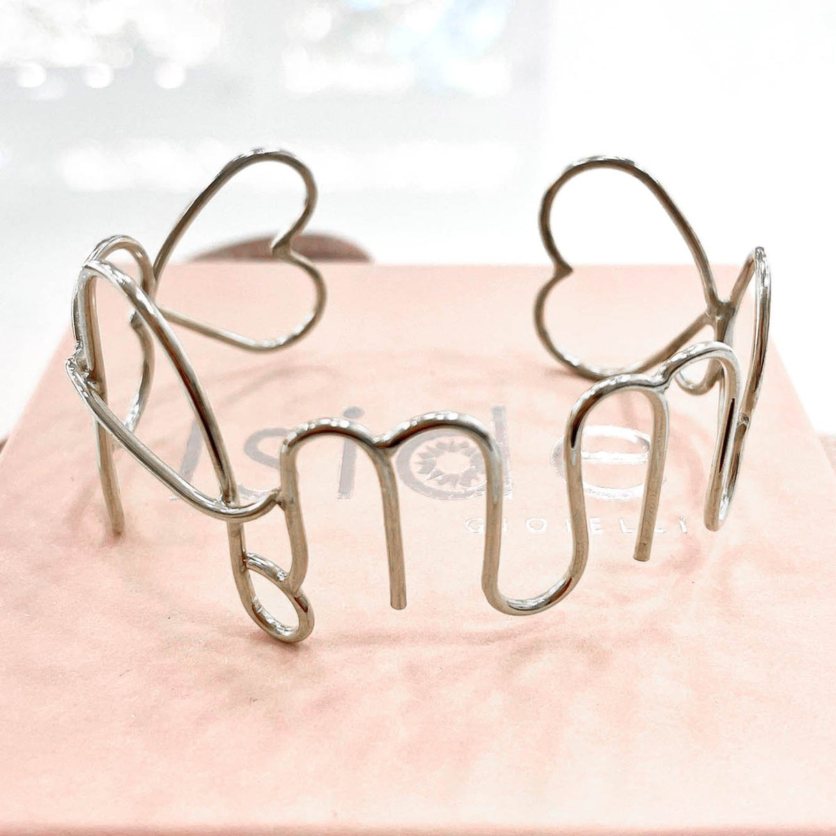 Bracciale Filo Nome Aperto - Iside® - Gioielli Personalizzati