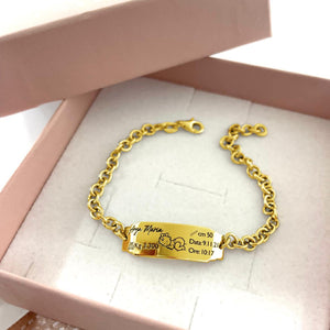 Bracciale Nascita - Iside® - Gioielli Personalizzati