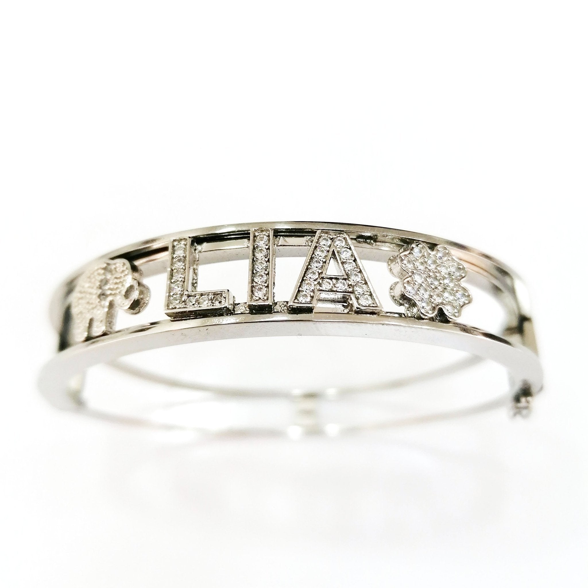 Bracciale Nome Premium Steel® Iside® Gioielli Personalizzati