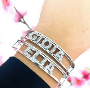 Bracciale Nome - Premium Steel® - Iside® - Gioielli Personalizzati