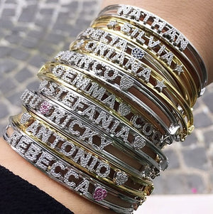 Bracciale Nome Slim - Iside Gioielli