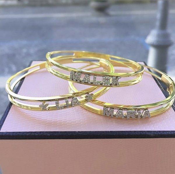 Bracciale Nome Slim - Premium Steel® - Iside® - Gioielli Personalizzati