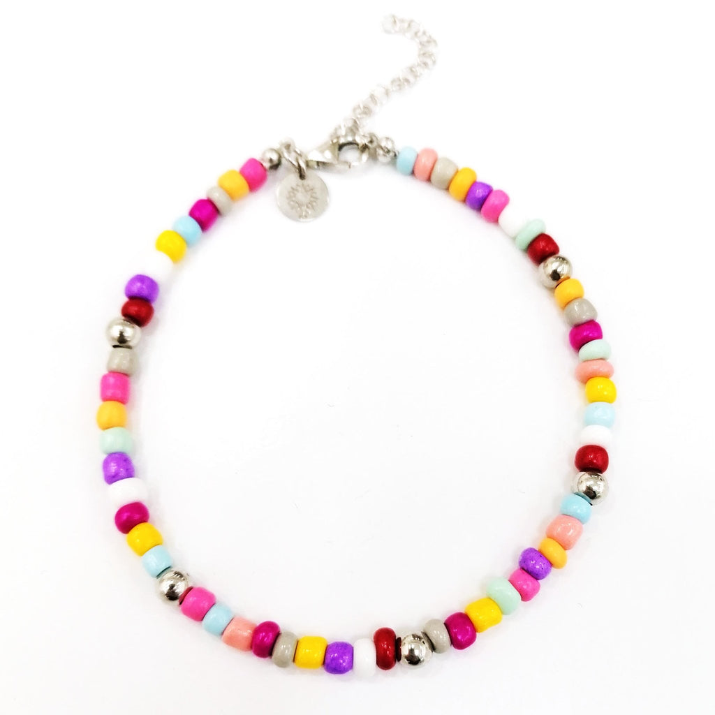Cavigliera GLASS multicolor - Iside Gioielli®