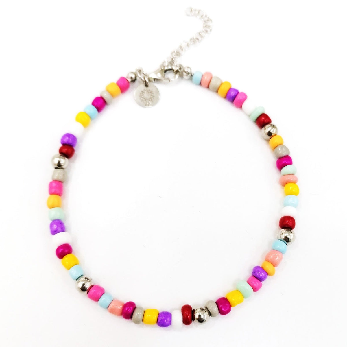 Cavigliera GLASS multicolor - Iside Gioielli®