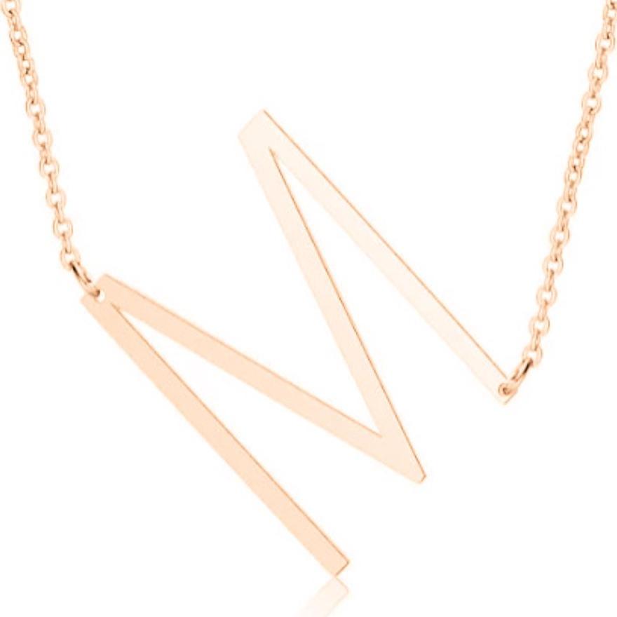 Collana Big Letter - Iside Gioielli®