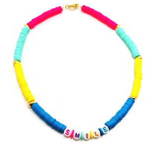 Collana FLUX Multicolor con Elementi e Nome - Iside Gioielli®