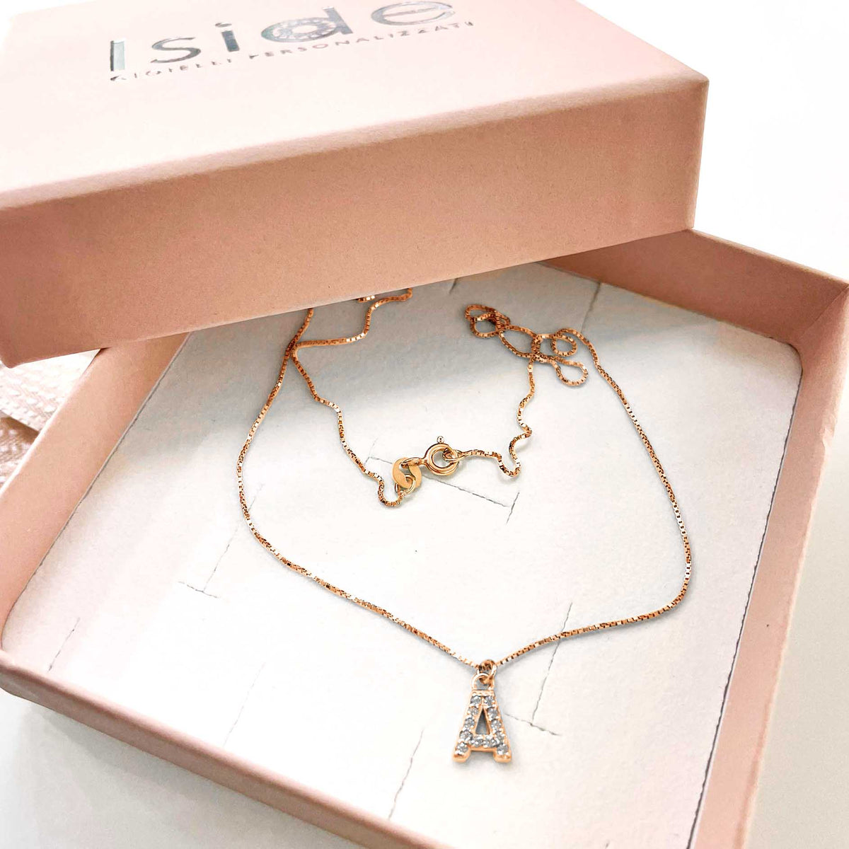 Collana Mini Letter Luxury - Iside® - Gioielli Personalizzati