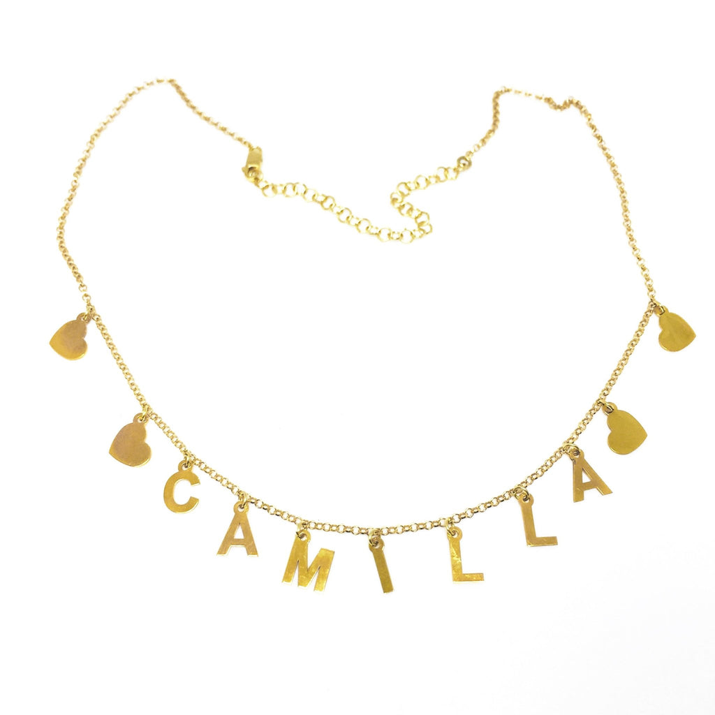Collana Multi Letters - Iside Gioielli