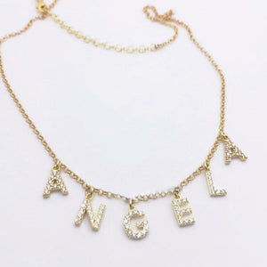 Collana Multi Letters Luxury - Iside Gioielli