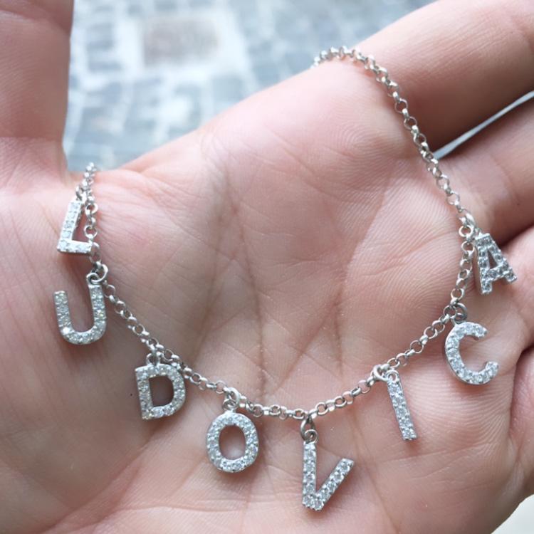 Collana Multi Letters Luxury - Iside Gioielli