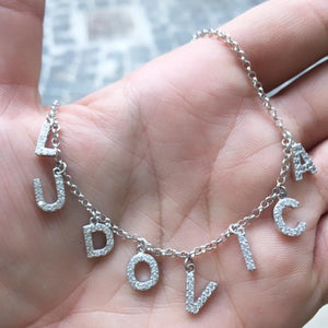 Collana Multi Letters Luxury - Iside Gioielli