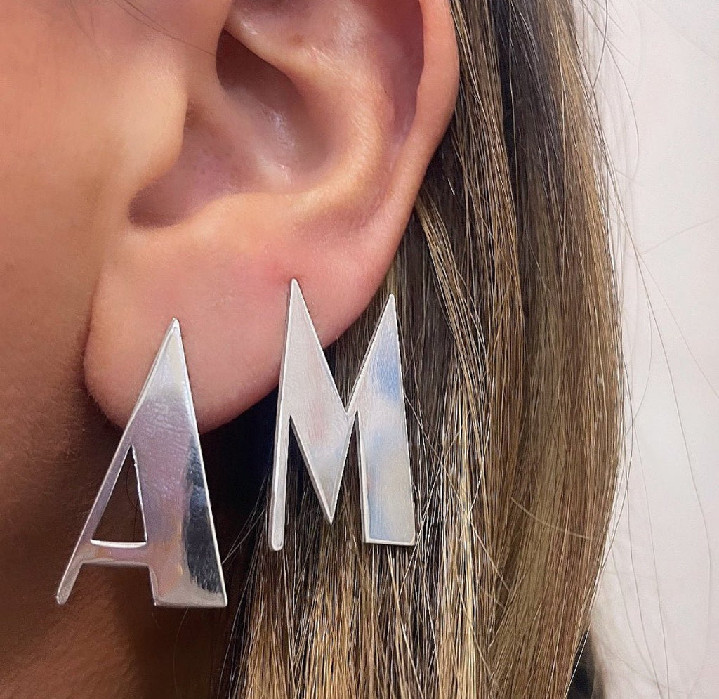 Orecchino Big Letter - Iside® - Gioielli Personalizzati