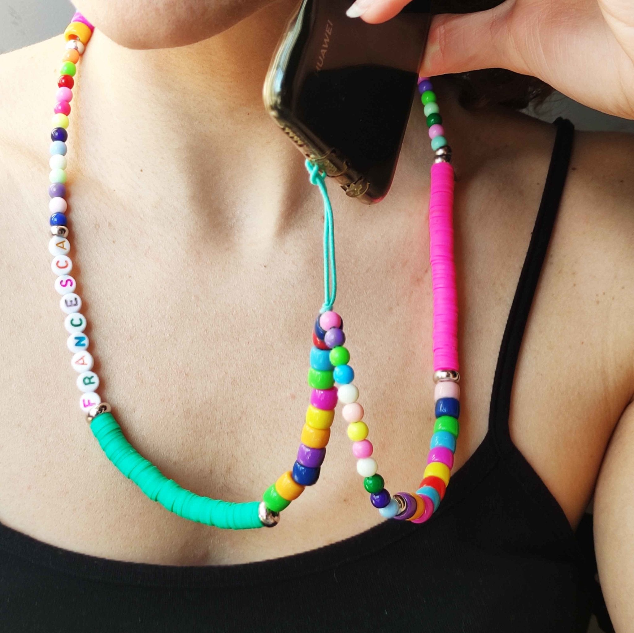 PhoneBead LONG Multicolor - Iside Gioielli®