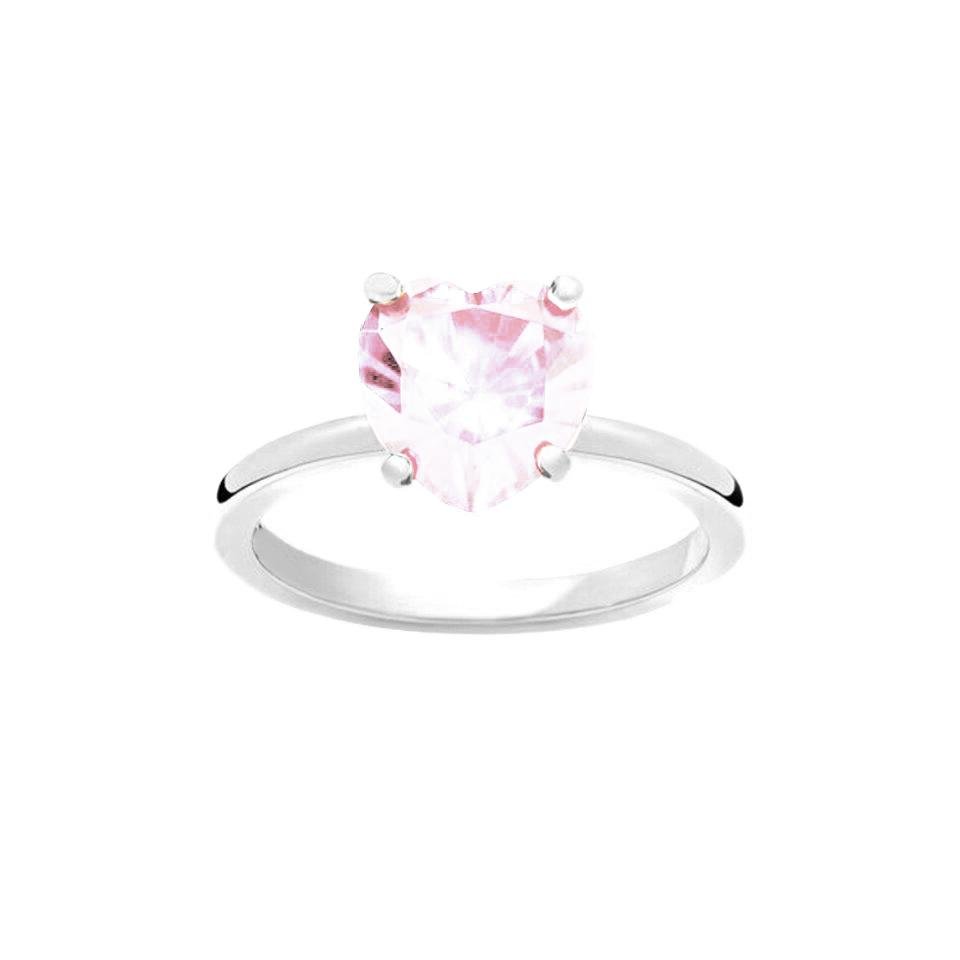 Solitario Cuore - Iside Gioielli